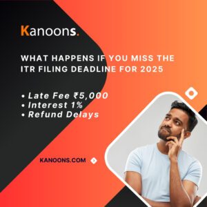 What Happens If You Miss the ITR Filing Deadline for 2025