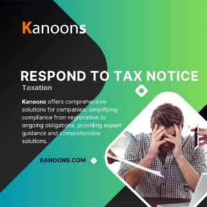 Respond to the tax notice